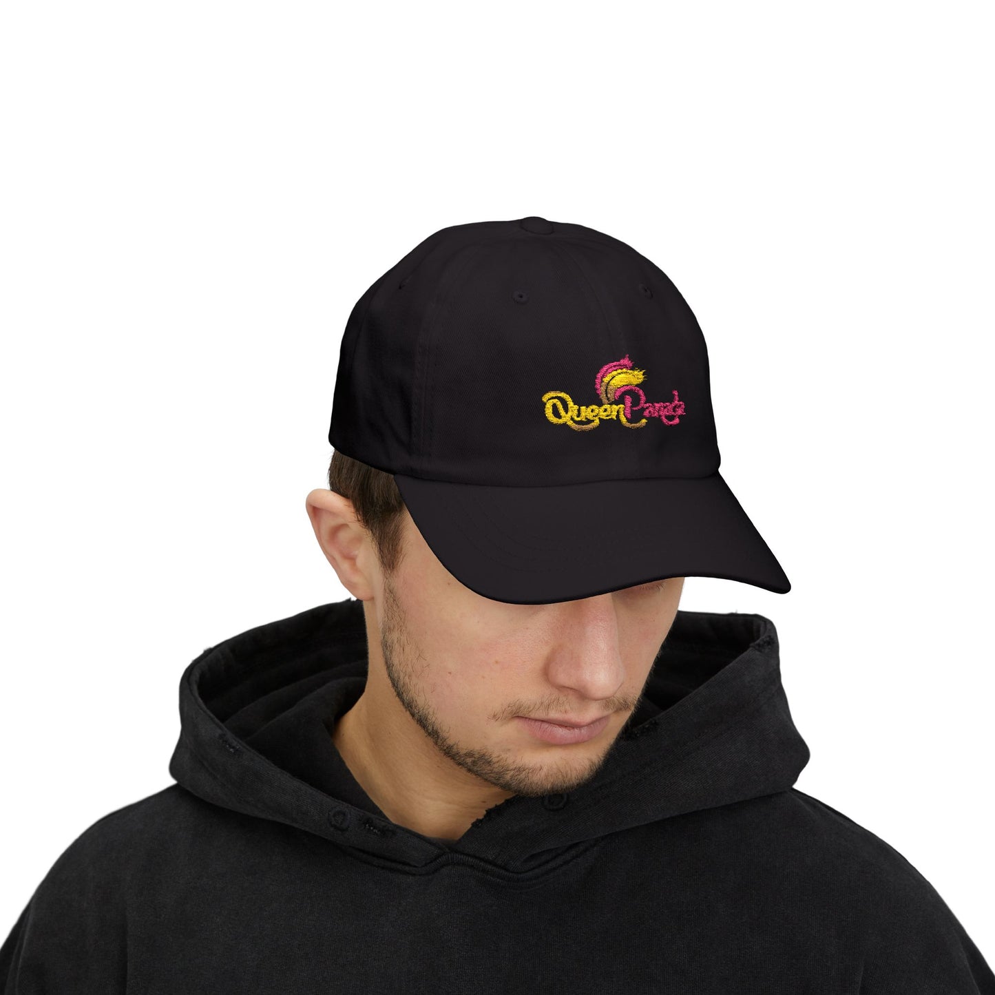 Dad Cap — Colorful 'QueenPanada' Embroidered Logo Hat