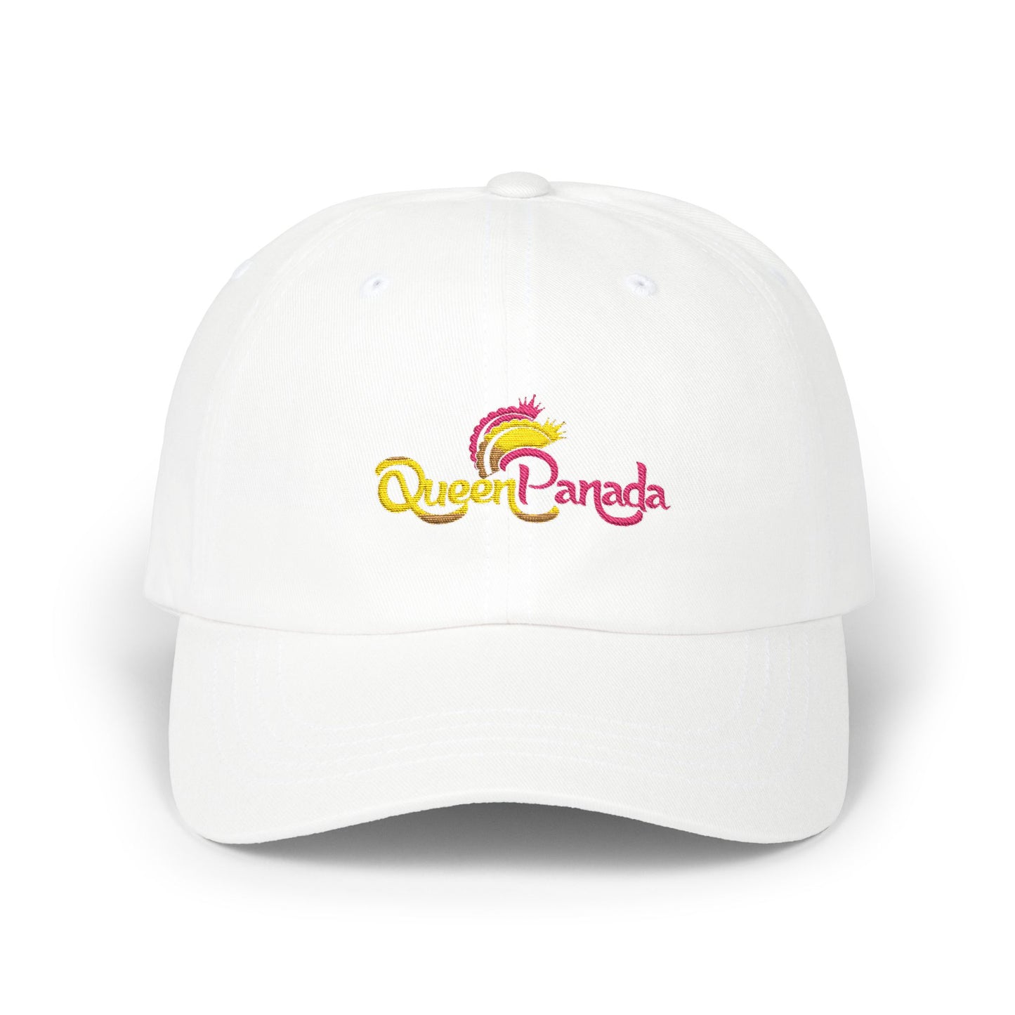 Dad Cap — Colorful 'QueenPanada' Embroidered Logo Hat