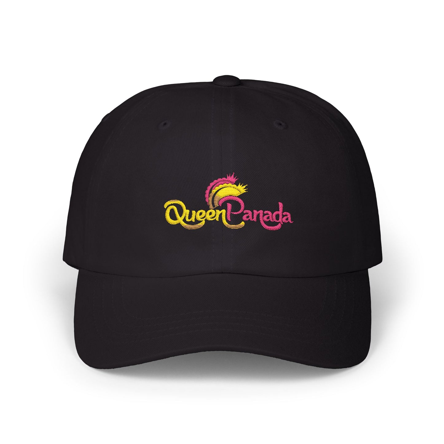 Dad Cap — Colorful 'QueenPanada' Embroidered Logo Hat